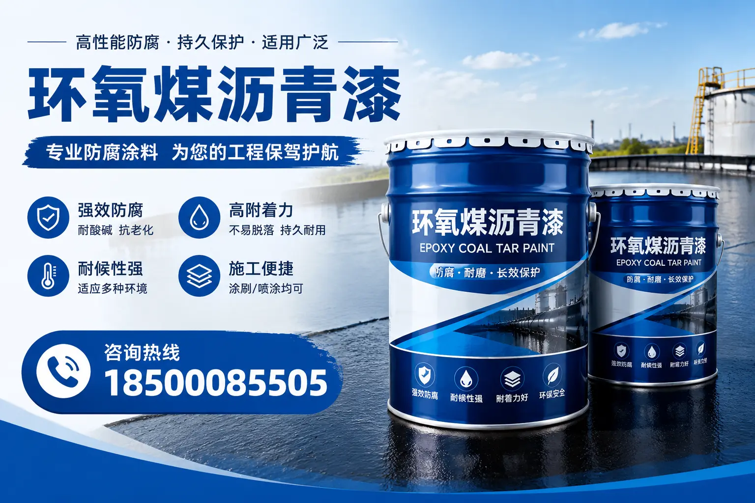 环氧煤沥青漆与其他漆类的比较，漳州用户的选择依据