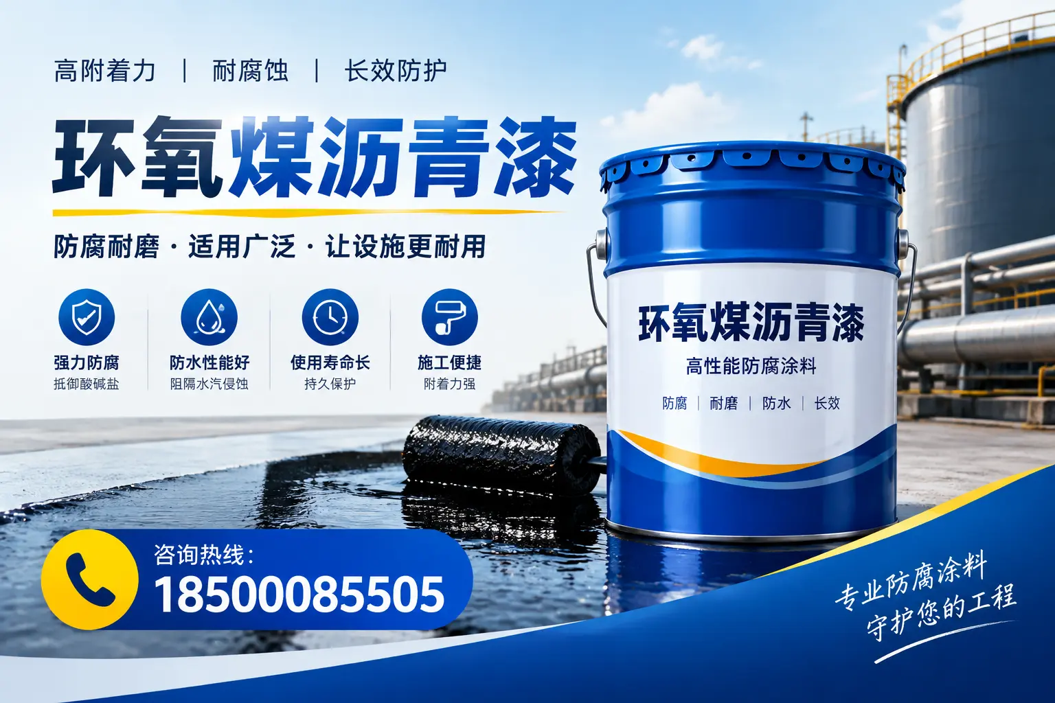 环氧煤沥青漆与其他涂料的对比分析，助力漳州企业决策